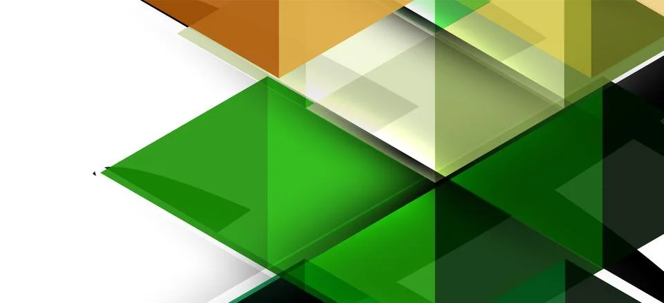 Abstract triangle pattern, colorful backdrop. Presentation template. Modern 스톡 일러스트