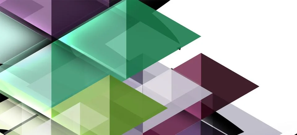 Abstract triangle pattern, colorful backdrop. Presentation template. Modern 스톡 일러스트