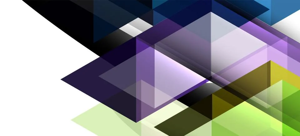 Abstract triangle pattern, colorful backdrop. Presentation template. Modern 스톡 일러스트