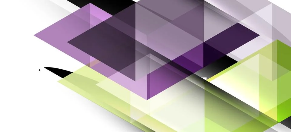 Abstract triangle pattern, colorful backdrop. Presentation template. Modern Illustrazione stock