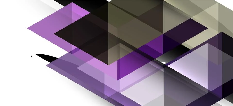 Abstract triangle pattern, colorful backdrop. Presentation template. Modern Stockillustratie