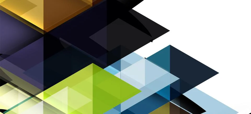 Abstract triangle pattern, colorful backdrop. Presentation template. Modern 스톡 일러스트