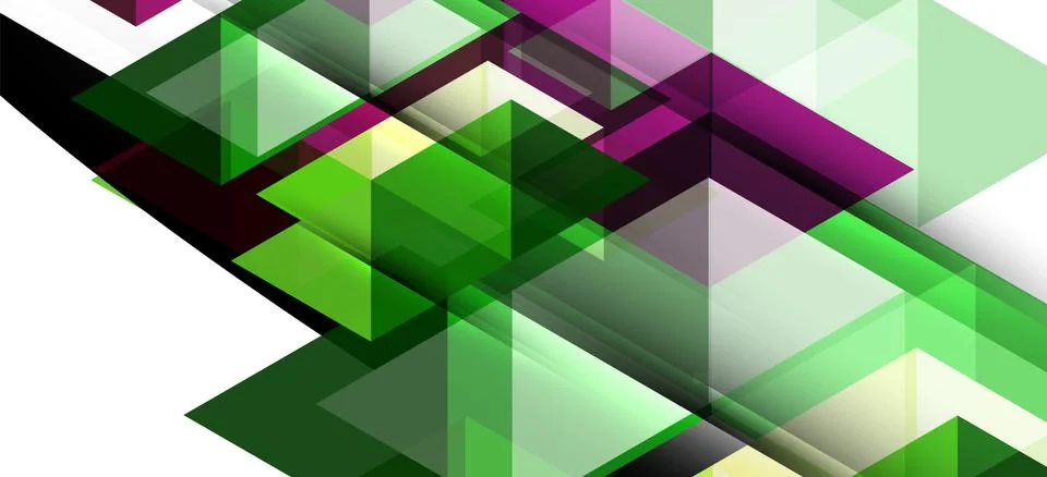 Abstract triangle pattern, colorful backdrop. Presentation template. Modern Illustrazione stock