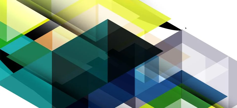 Abstract triangle pattern, colorful backdrop. Presentation template. Modern 스톡 일러스트