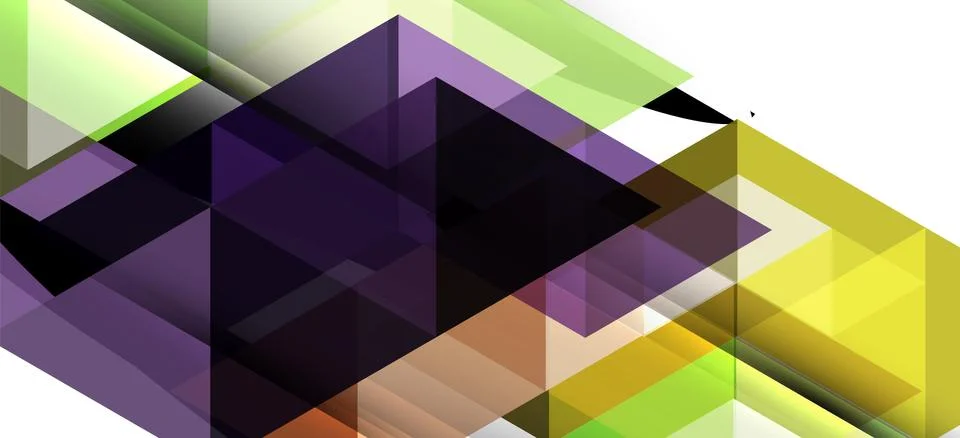 Abstract triangle pattern, colorful backdrop. Presentation template. Modern Stock Illustration