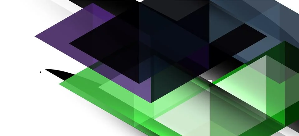 Abstract triangle pattern, colorful backdrop. Presentation template. Modern Illustrazione stock