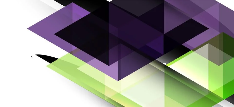 Abstract triangle pattern, colorful backdrop. Presentation template. Modern Stock Illustration