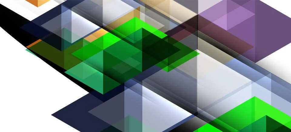 Abstract triangle pattern, colorful backdrop. Presentation template. Modern 스톡 일러스트