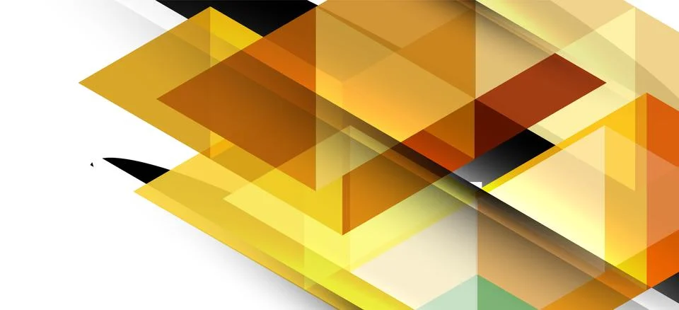 Abstract triangle pattern, colorful backdrop. Presentation template. Modern Illustrazione stock