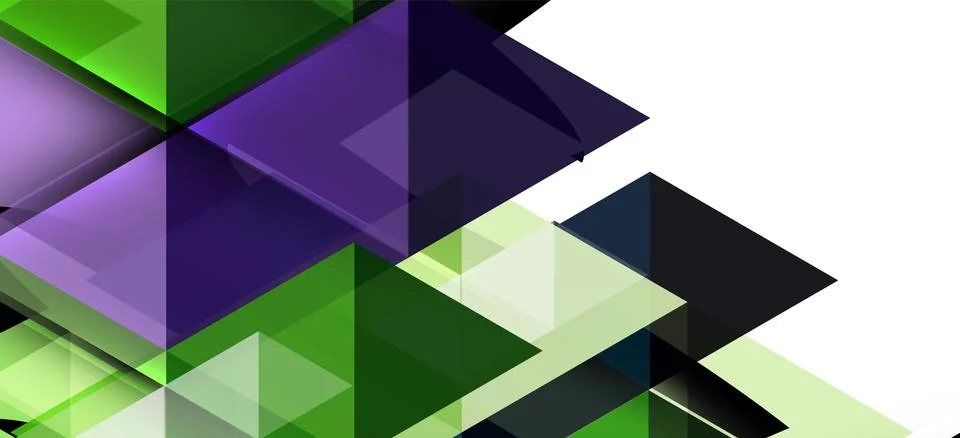 Abstract triangle pattern, colorful backdrop. Presentation template. Modern 스톡 일러스트