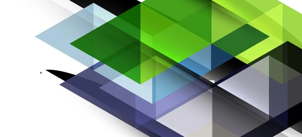 Abstract triangle pattern, colorful backdrop. Presentation template. Modern Stock Illustration