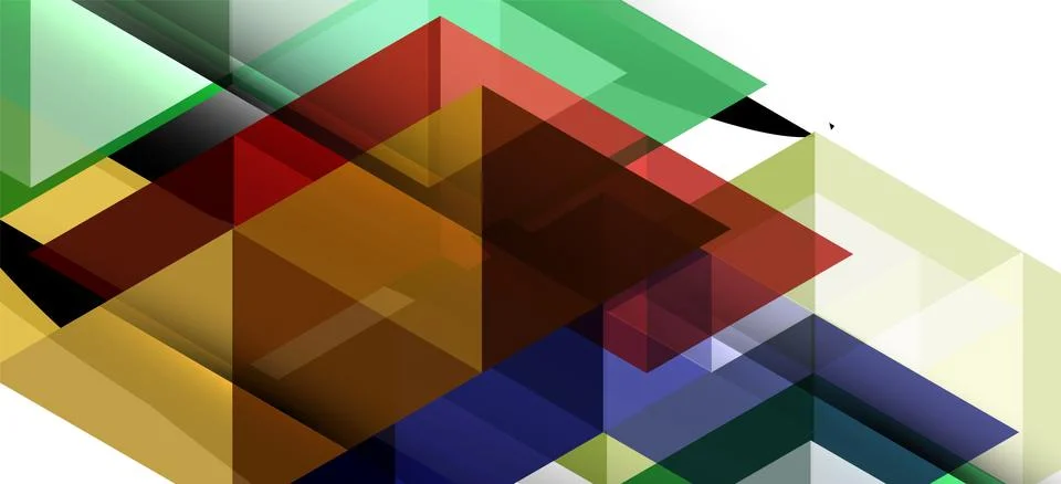 Abstract triangle pattern, colorful backdrop. Presentation template. Modern 스톡 일러스트