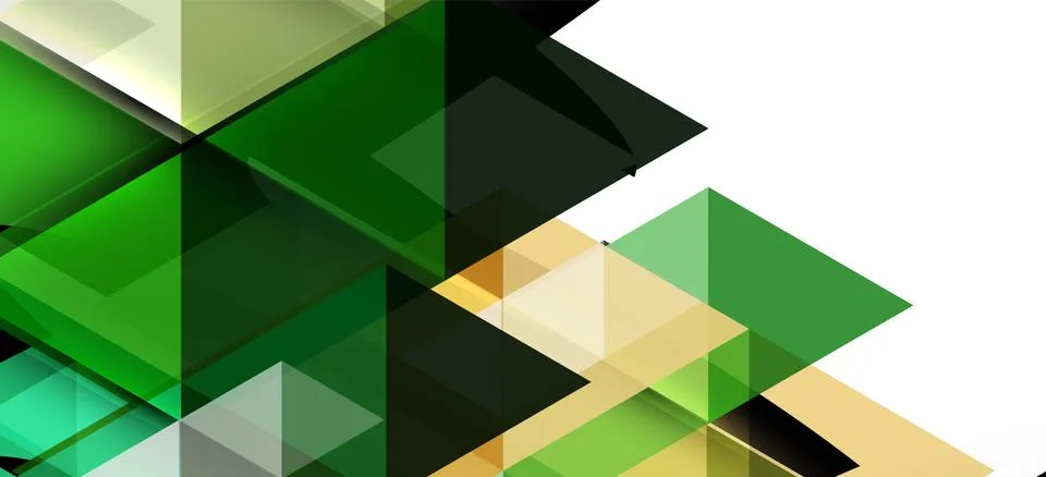 Abstract triangle pattern, colorful backdrop. Presentation template. Modern Stock Illustration