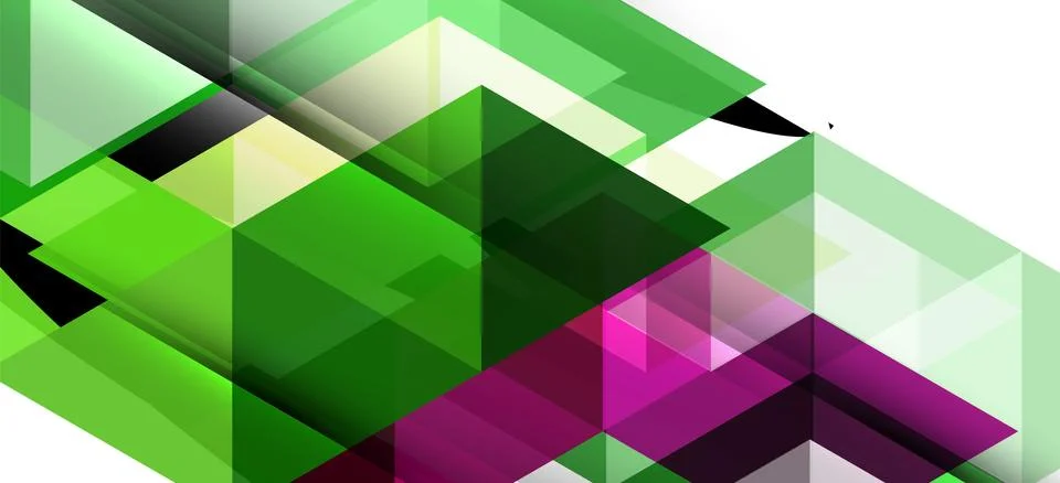 Abstract triangle pattern, colorful backdrop. Presentation template. Modern Stock Illustration