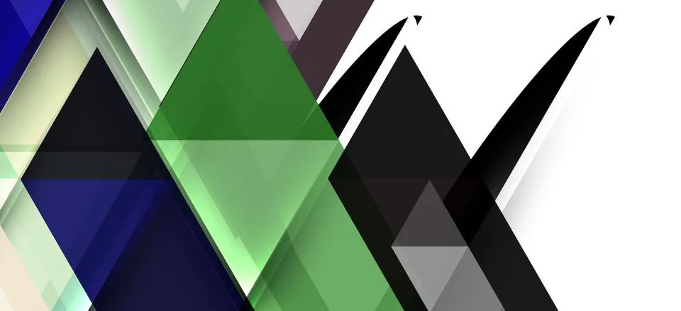 Abstract triangle pattern, colorful backdrop. Presentation template. Modern 스톡 일러스트