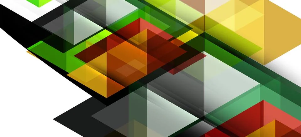 Abstract triangle pattern, colorful backdrop. Presentation template. Modern 스톡 일러스트