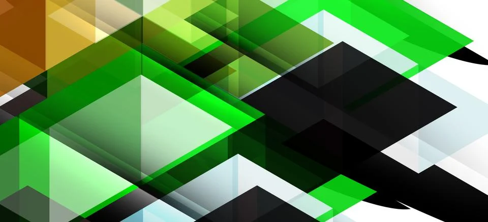 Abstract triangle pattern, colorful backdrop. Presentation template. Modern Illustrazione stock