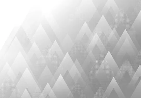 Abstract triangle pattern design of technology artwork template background. Stock Illustration