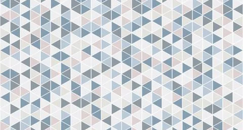 Abstract triangle pattern design of warm pastel artwork pattern design Illustrazione stock