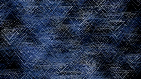 An abstract triangle pattern fills the dark space, creating a modern and dynamic Stock Footage 311880571