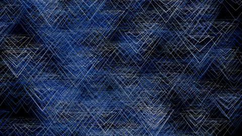 An abstract triangle pattern fills the dark space, creating a modern and dynamic 스톡 일러스트