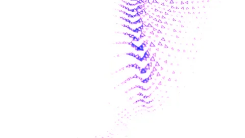 Abstract Triangle Pattern Stock Footage 289125290