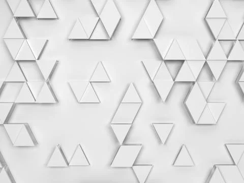 Abstract triangle pattern Stock Illustration