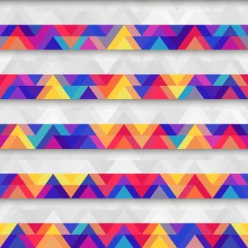 Abstract triangle pattern Stock Illustration
