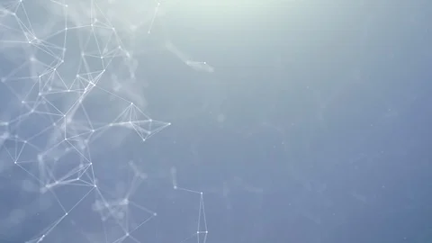 Abstract triangle pattern polygonal network Technology Science. Stock Footage 115275630