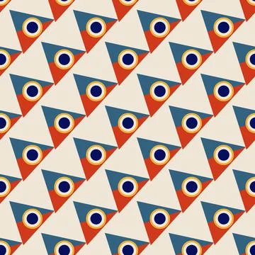 Abstract triangle pattern for use in website design or textiles Stock Illustration