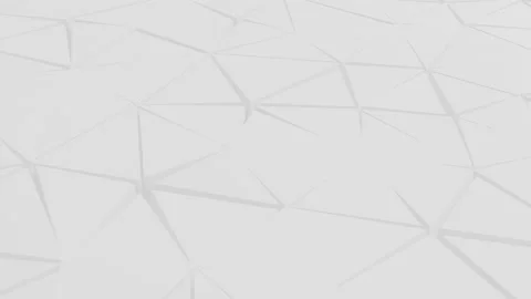 Abstract triangle pattern White and grey smooth geometric motion background a Stock Footage 146833367