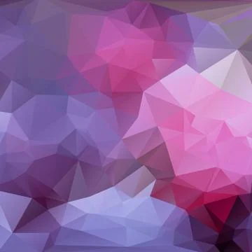 Abstract triangle (polygonal) background in vector, eps Stock Illustration