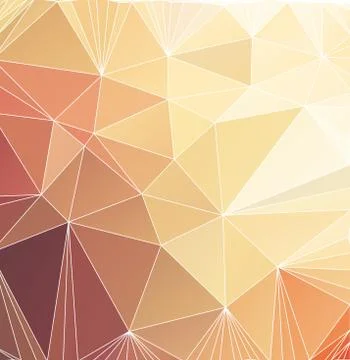 Abstract triangle (polygonal) background in vector, eps 库存插图