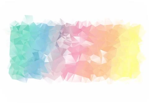 Abstract triangle (polygonal) background in vector, eps Stock Illustration
