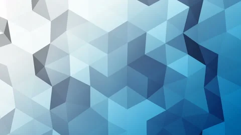 Abstract triangle polygons background loopable 4k UHD (3840x2160) Stock Footage 61251430