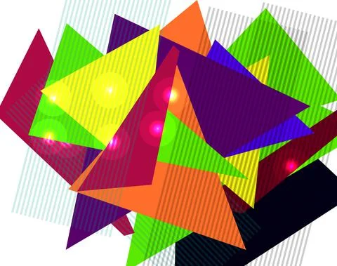 Abstract Triangle Shape Background design. banner wallpaper Stock Illustration