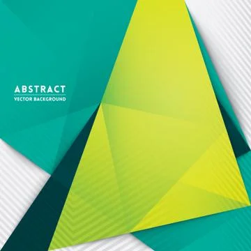 Abstract triangle shape background Stock Illustration