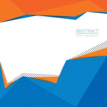 Abstract triangle shape background layout Stock Illustration