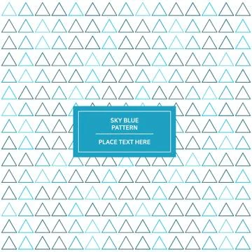 Abstract Triangle Tiles Seamless Pattern. Stock Illustration