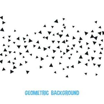 Abstract triangle vector geometric background Illustrazione stock