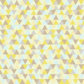 Abstract triangle vector pattern. Yellow blue grey brown polygonal background Illustration