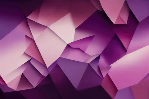 Abstract triangle violet texture background. Digital illustration Stock Illustration