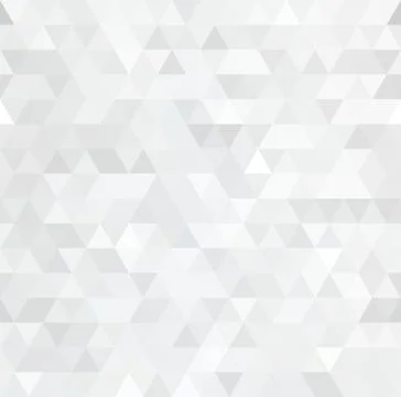 Abstract  triangle  white and gray pattern background. Stock Illustration