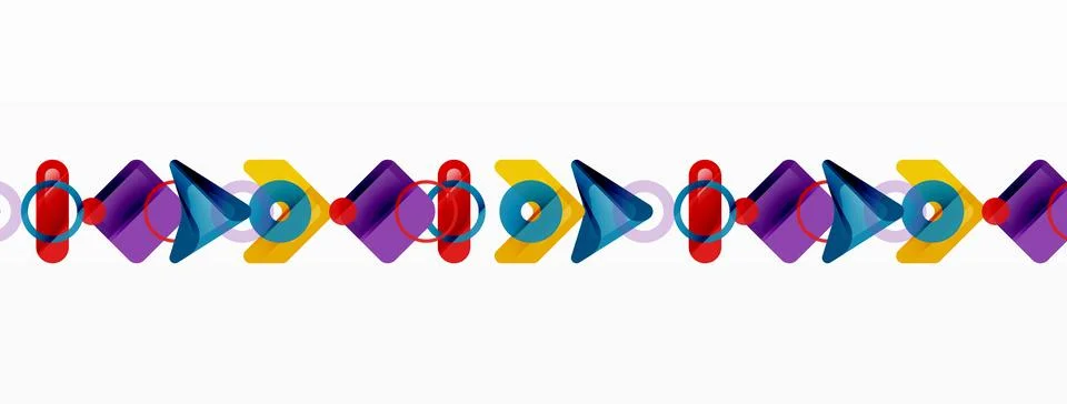 Abstract triangles and square minimal geometric background Stock Illustration