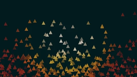 Abstract triangles animated on black Stock Footage 104043053