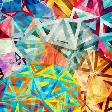 Abstract triangles background Stock Illustration