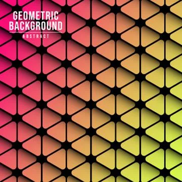 Abstract triangles background Stock Illustration