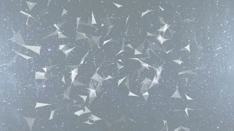 Abstract Triangles Background. Loop Video stock 90261480