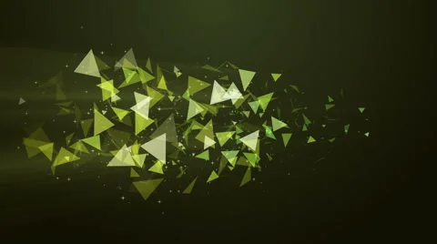 Abstract triangles background moving in the direction Video stock 66245750