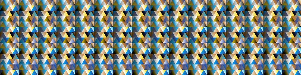 Abstract triangles geometric pattern background. Modern colored stone vector Illustrazione stock
